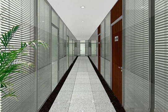 电动百叶隔断 电动百叶隔断