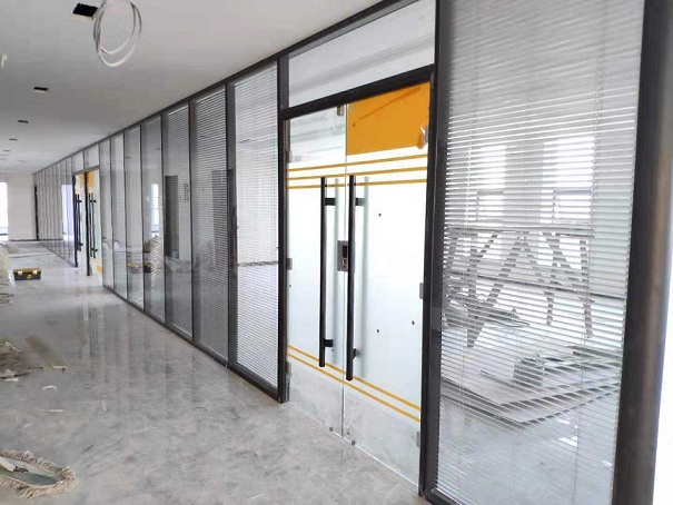 电动百叶隔断 电动百叶隔断