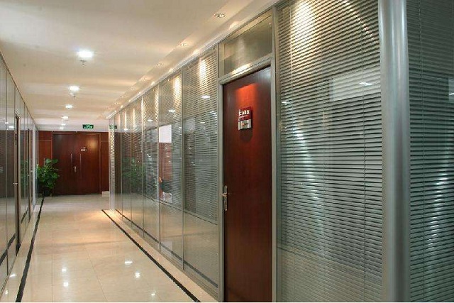 电动百叶隔断 电动百叶隔断