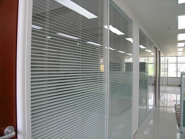 电动百叶隔断 电动百叶隔断